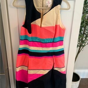 JB by Julie Brown Multicolor Striped Dress